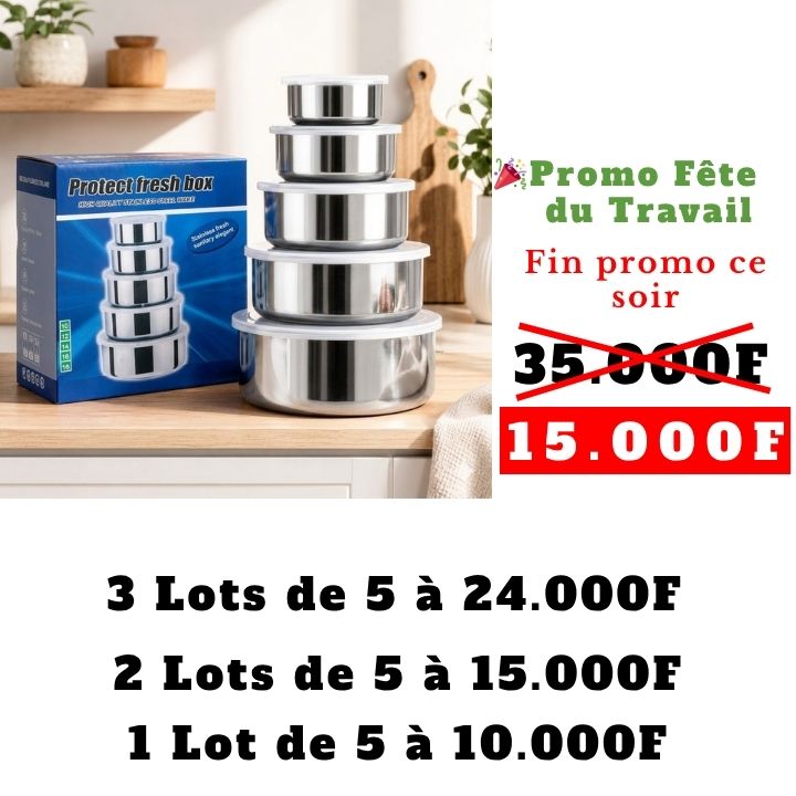 Ensemble de 5 pièces